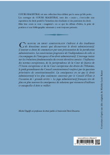 Droit administratif - 4e édition