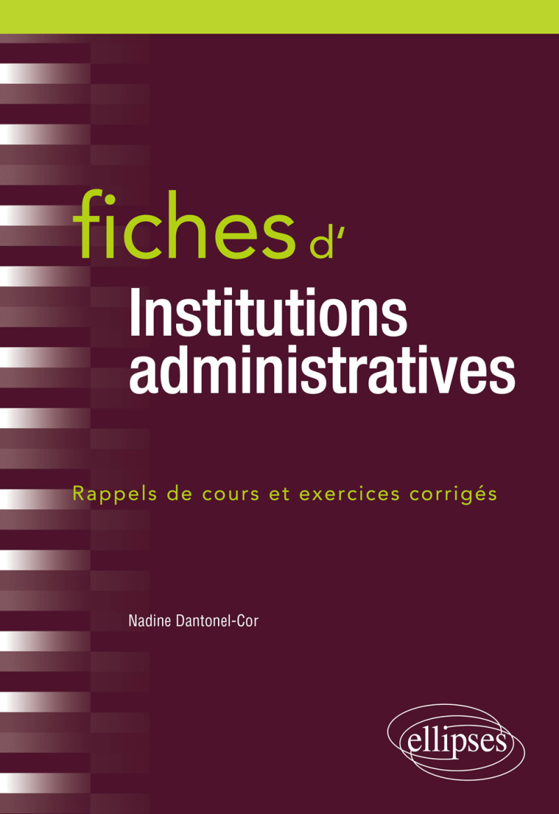 Fiches d'Institutions administratives