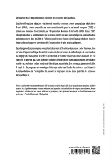 Introduction à la science ostéopathique - Approche épistémologique