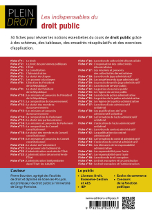 Les indispensables du droit public - 2e édition