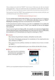 TOEIC. Kit de survie. Grammaire, vocabulaire, compréhension écrite - 2e édition