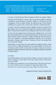 Anglais technique - La phrase anglaise - Construction et usages. Exemples et exercices - Pour scientifiques et techniciens. Pour les candidats au TOEIC