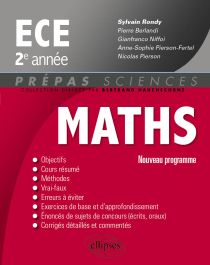 Mathématiques ECE 2e année - nouveau programme 2014