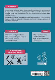FLE (Français langue étrangère). Sur le pouce ! 560 Expressions françaises en 64 thèmes avec 153 exercices corrigés • B1-B2 (niveau 2)