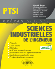 Sciences industrielles de l'ingénieur PTSI - Programme 2021 - 3e édition