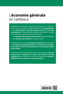 L'économie générale en tableaux