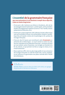 L'essentiel de la grammaire française