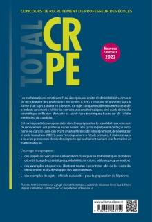 Réussir l’épreuve écrite de mathématiques - CRPE - Nouveau concours 2022