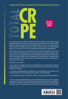 Réussir l’épreuve écrite de sciences et technologie - CRPE - Nouveau concours 2022