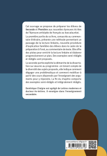 La méthodologie du commentaire de texte et de la dissertation. Français. Seconde, Première