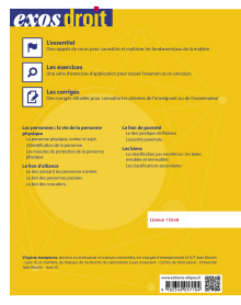 Droit civil. 36 exercices d'application