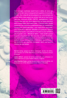 15 textes latins traduits et commentés. CPGE, Concours, Université.