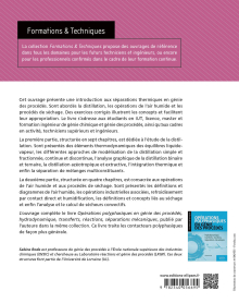 Séparations thermiques en génie des procédés - Distillation, air humide, séchage
