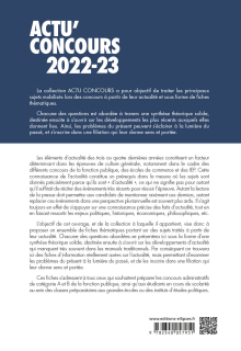 Culture Générale - concours 2022-2023