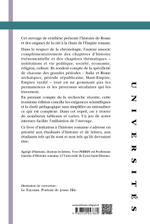 De la cité à l'Empire - Histoire de Rome - 3e édition