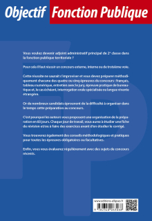 60 jours pour devenir adjoint administratif territorial principal de 2e classe - Catégorie C - Tout-en-un - 4e édition