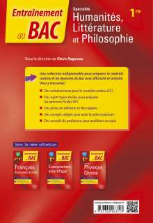 Spécialité Humanités, Littérature et Philosophie. Première. - Contrôle continu