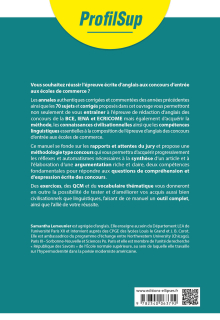 Réussir l’épreuve de rédaction en anglais aux concours d’entrée aux écoles de commerce - BCE, ECRICOME, IENA