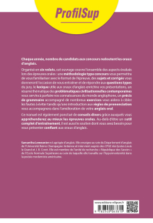 Réussir les oraux d’anglais aux concours d’entrée en école de commerce et en école d’ingénieurs - BCE, ECRICOME, IENA