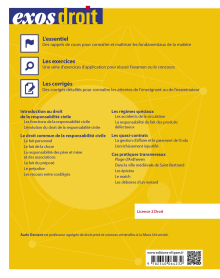 Responsabilité civile et quasi-contrats - 24 exercices d'application