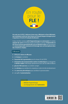 FLE (Français langue étrangère). En route pour le FLE ! Toutes les clés pour communiquer au quotidien en 24 leçons. A1-A2. (Fichiers audio)