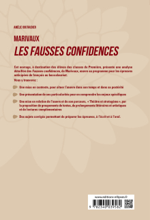 Français. Première. L'œuvre et son parcours : Marivaux, Les Fausses confidences -  Parcours "Théâtre et stratagème" - Nouveaux programmes