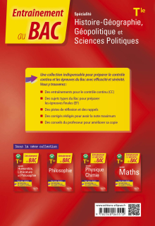 Spécialité Histoire-géographie, géopolitique et sciences politiques - Terminale - Épreuve finale