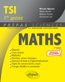 Mathématiques TSI-1 - Programme 2021 - 3e édition