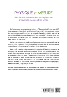 Physique et mesure - Histoire et fonctionnement de la physique à travers la mesure et les unités