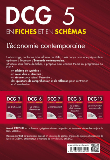 DCG 5 - L'Économie contemporaine en fiches et en schémas