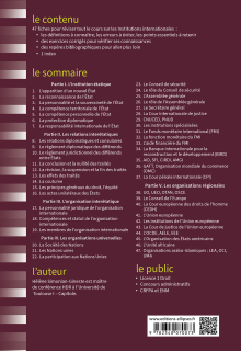 Fiches d'Institutions internationales - 5e édition