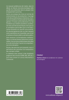 Manuel de microéconomie