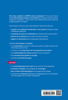 CAPES Espagnol - Epreuve écrite disciplinaire appliquée - Préparation et sujets corrigés. Nouvelle édition revue et augmentée - 2e édition