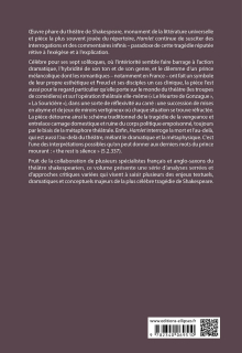 Agrégation anglais 2023. William Shakespeare. Hamlet, Prince of Denmark.