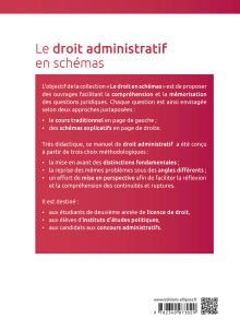 Le droit administratif en schémas - À jour au 14 avril 2022 - 7e édition