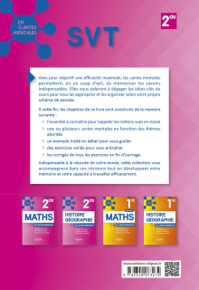 SVT - Seconde - 11 cartes mentales et exercices corrigés