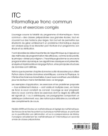 ITC - Informatique tronc commun - Cours et exercices corrigés