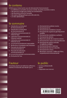 Fiches de droit pénal de l'environnement
