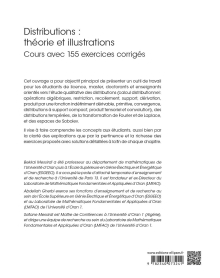 Distributions : théorie et illustrations - Cours avec 155 exercices corrigés