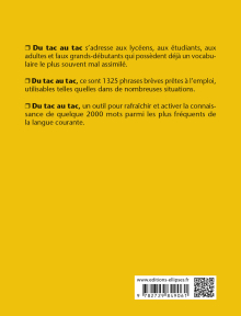 Du tac au tac - Allemand - Plus de 1300 phrases prêtes à l'emploi