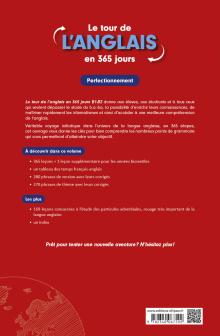 Le tour de l'anglais en 365 jours B1-B2 - Méthode d'apprentissage. Perfectionnement