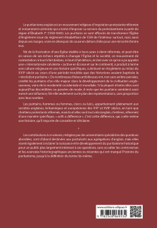 Agrégation Anglais 2023. Émergence et transformations du puritanisme en Angleterre (1559-1642)