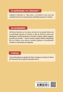 La mythologie grecque et romaine en jeux. - 100 fiches d'activités ludiques pour découvrir les dieux, héros et grands thèmes de la mythologie. 2e édition - 2e édition