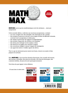 Math Max - Terminale enseignement de spécialité - Cours complet, exercices et devoirs corrigés - 2e édition