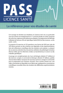 Biologie cellulaire - Nouveaux exercices corrigés et commentés