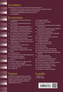 Fiches de droit international privé - 2e édition