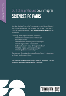 50 fiches pratiques pour intégrer Sciences-Po Paris