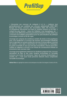 L'économie aux concours administratifs de catégorie A et A+ - constats, théories, préconisations