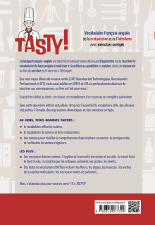 Tasty - Vocabulaire français-anglais de la restauration et de l'hôtellerie avec exercices corrigés - 2e édition