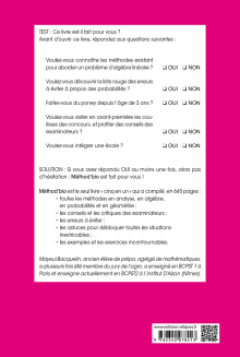 Mathématiques BCPST 1re année - 292 méthodes et 145 exercices corrigés - 3e édition